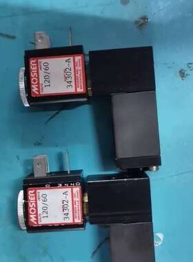 MOSIER威士电磁阀，型号34302-A，120/60V电