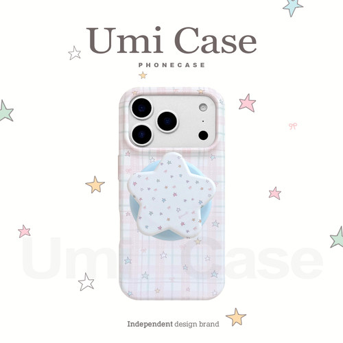 UmiCase碎星格纹手机壳磁吸支架