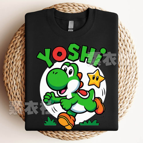 哟西yoshi小恐龙T恤纯棉