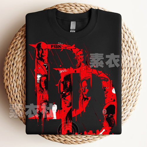 夜魔侠重生第二季T恤纯棉