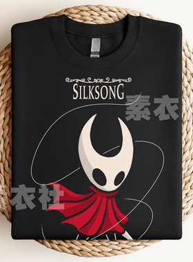 空洞骑士丝之歌短袖游戏周边Hollow Knight: Silksong T恤纯棉