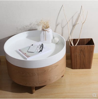 Northern Europe tea table rotate circular originality Storage tea table modern Simplicity Small apartment a living room simple and easy multi-function Storagein the Residential furniture , Categories , Tea table  category - from Buy2taobao.com to provide professional Taobao agent buy service