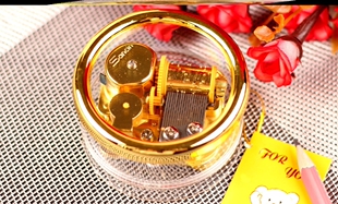 铜金属发条音乐盒八音盒高级感天空之城儿童生日礼物送男生女友节