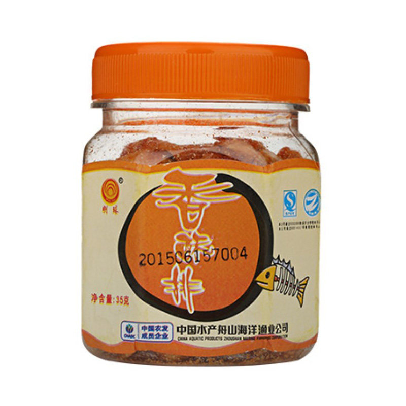 包邮 舟山特产 明珠香酥鱼排骨/鱼骨50克 美味 即食海鲜零食