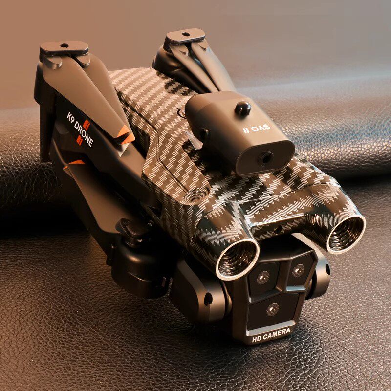 K9 MAX 3개 카메라 장애물 회피 드론 수평 스크린 및 수직 스크린 촬영 광학 흐름 전자 제어 항공 사진 쿼드콥터 드론 드론