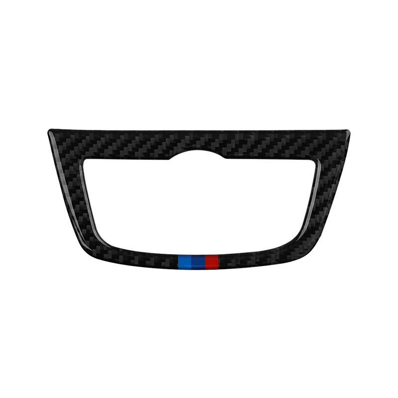 适用宝马X3X4G01G02G08碳纤维大灯开关框装饰贴汽车内饰改装配件