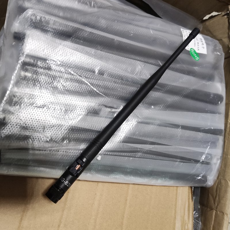 全新得胜原装库存TNC-25cm无线话筒接收机UHF橡胶天线螺纹口