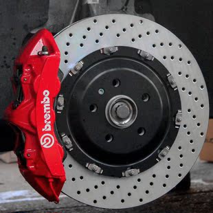 GT4意大利brembo 6活塞4活塞 GT刹车卡钳套件GT6 布雷博brembo
