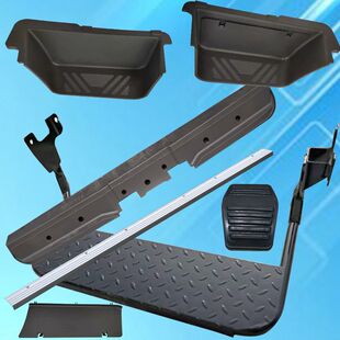 福田图雅诺配件前门右中门脚踏板上车踏板后地板压条门坎压条踏步