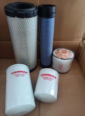 柳工挖掘机9035E/9045E/35/45机油滤芯柴油油水分离器空气滤芯