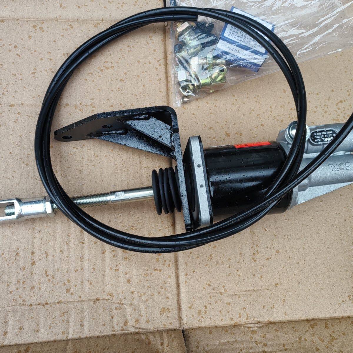 五十铃江铃凯运顺达气刹车改装离合器带助力分泵套装 助力器总成