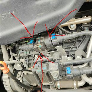 华晨鑫源金杯货车T30T32T50T52原厂碳罐电磁阀开关国五国六