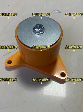 挖掘机配件现代R110VS 150VS涨紧轮 张紧轮 发动机三菱皮带轮