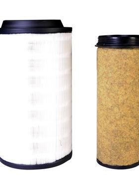 福田汽车欧马可5奥铃2012康明斯3.8空气滤清器KL2338空滤芯套装