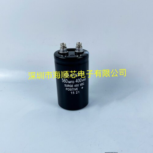 全新原装HCG F5A日立400VDC560MFD 450V560UF变频器铝电解电容器