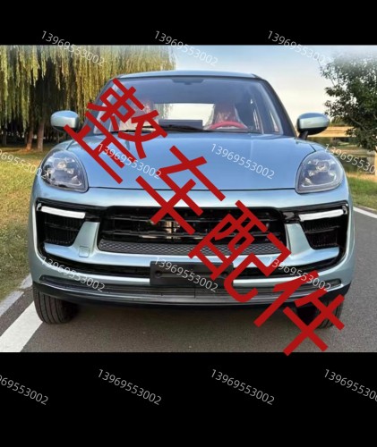 卡宴款电动四轮车中网大灯雾灯保险杠机盖配件叶子板玻璃保时捷