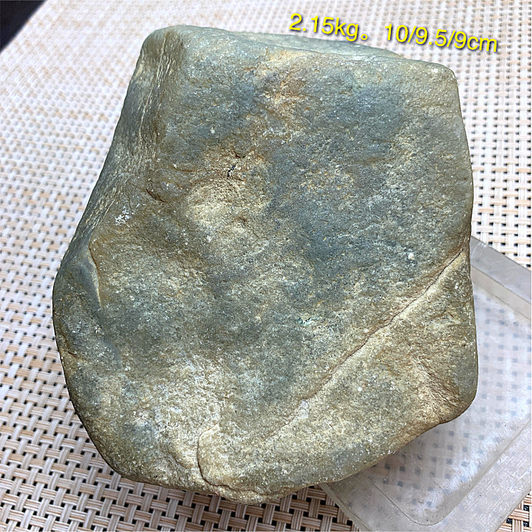 悦好翡翠】高冰种大块莫西沙脱沙细沙皮天然翡翠原石玉手镯大牌子