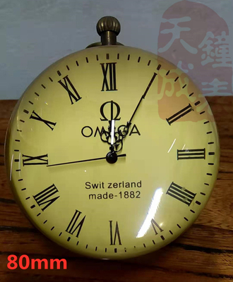 老式上发条玻璃机械道具水晶球