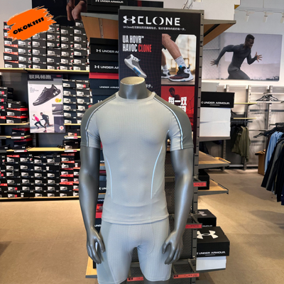 安德玛 UA春夏Halo Bonded男子速干紧身训练运动短袖T恤6009796