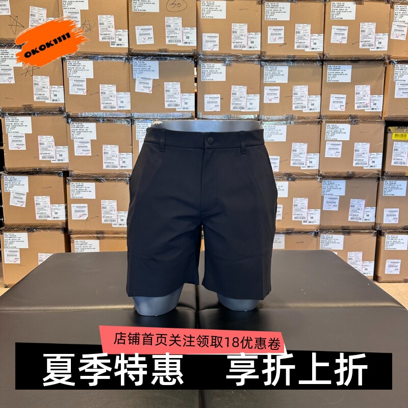 安德玛 UA男士高尔夫休闲训练春夏运动短裤 6012353