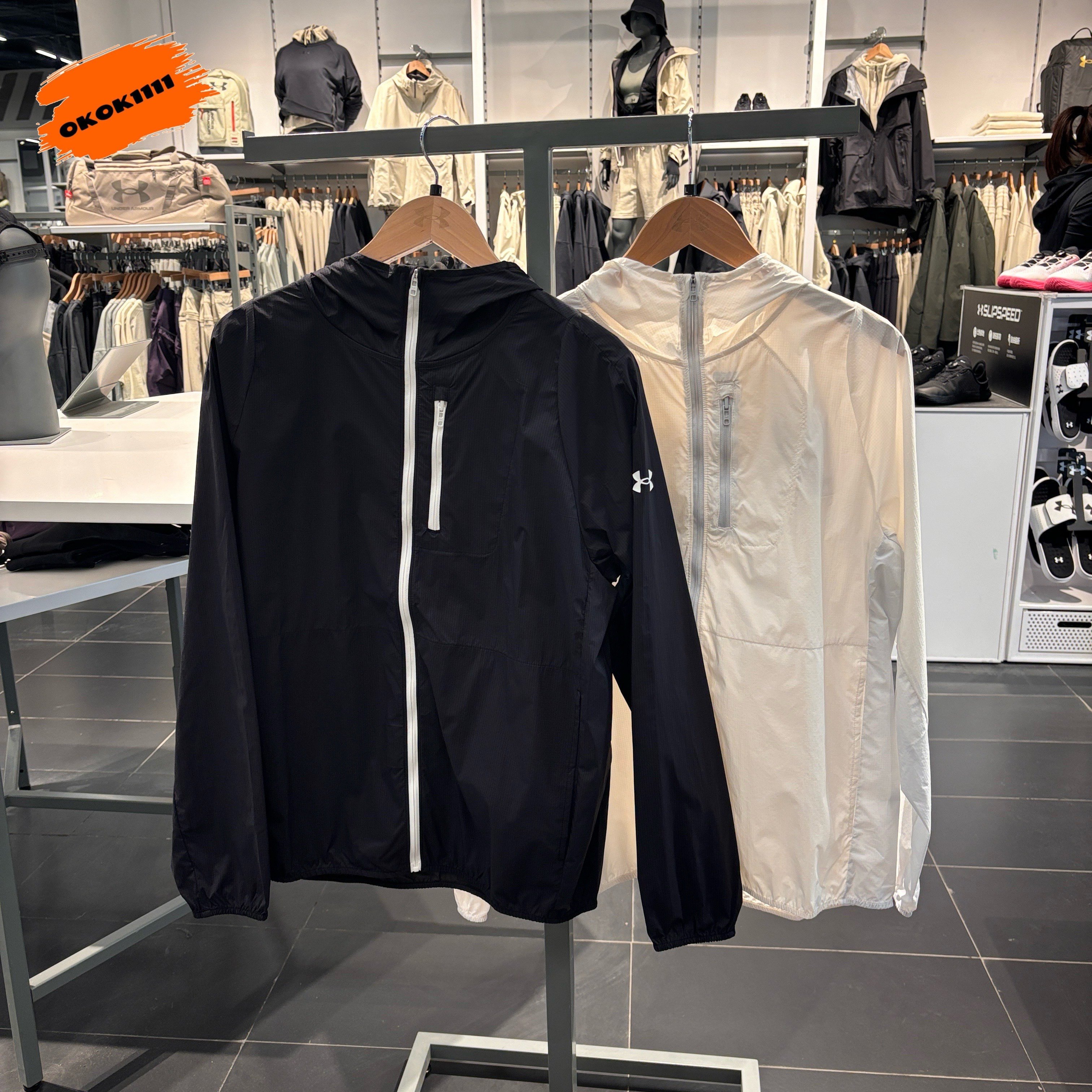 安德玛 UA 男士跑步透气速干运动外套夹克1381879,运动服/休闲服装,运动茄克/外套,淘宝优惠券,粉丝福利购,淘宝优惠卷