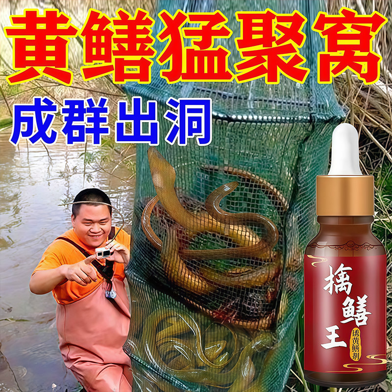 黄鳝诱食剂【诱正宗土黄鳝】野外下笼子捉黄鳝神器诱野生鳝鱼小药