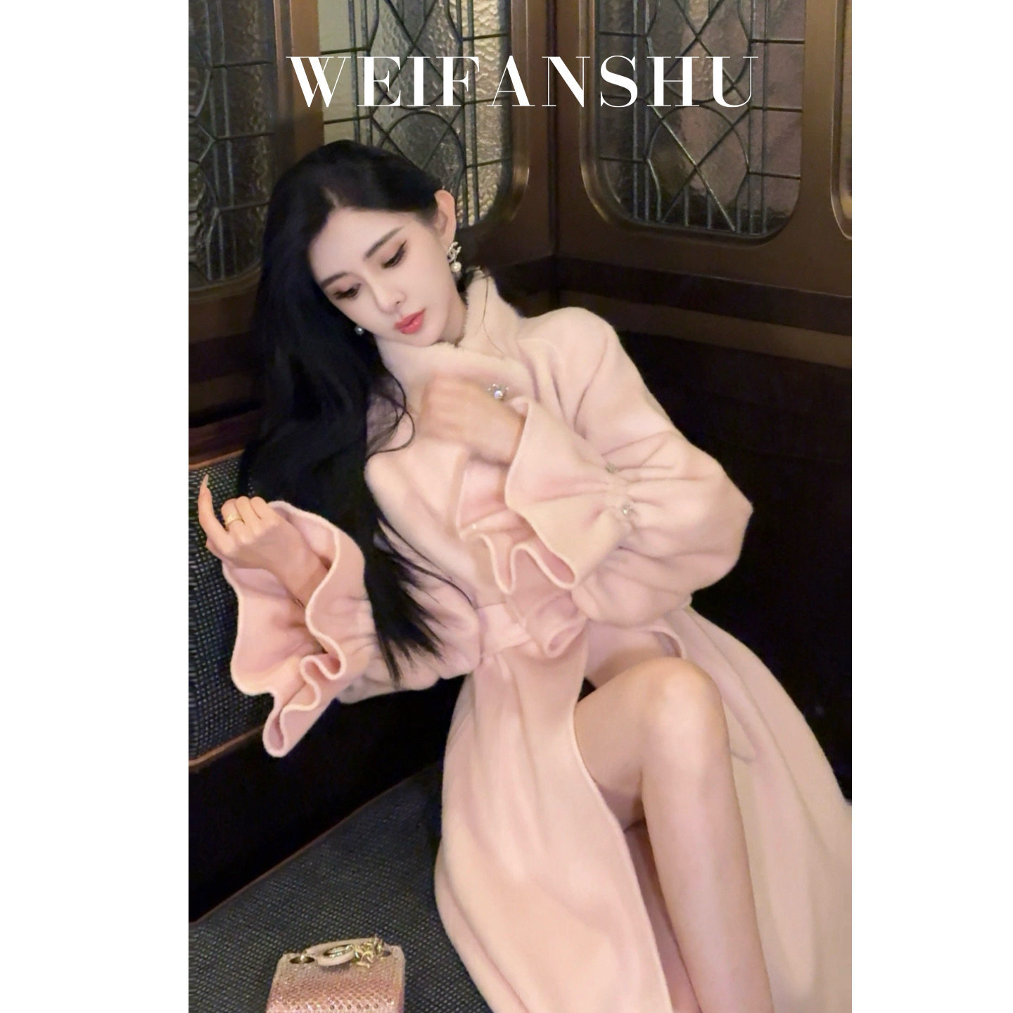 凡舒轻奢 邂逅暖冬2026年秋冬新款时尚羊毛大衣外套长款百搭,女装/女士精品,毛呢外套,淘宝优惠券,粉丝福利购,淘宝优惠卷