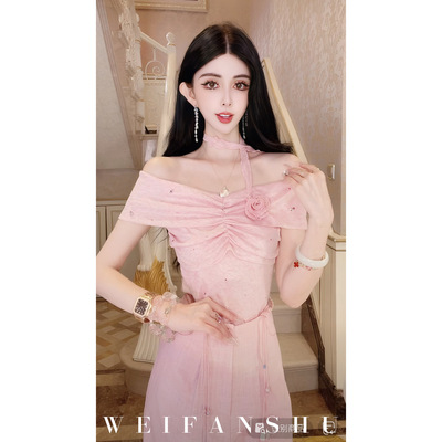 凡舒轻奢 恋夏私语2025年春夏新款设计感甜美T恤上衣减龄百搭