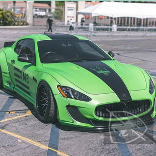 汽车贴纸 玛莎拉蒂Trofeo车贴GT跑车车身拉花总裁Ghibli吉博力改装