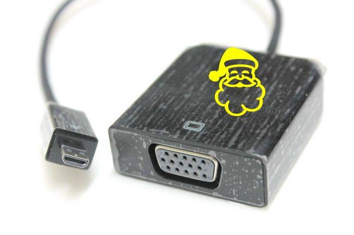 三星900X4B 930X3G 940X3K 940X3G微型HDMI转VGA转换器转接线头