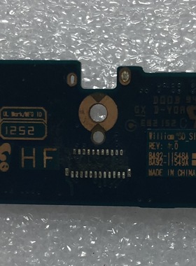 三星XE500T1C平板电脑BA92-11549A SD卡TF卡卡槽卡座卡仓连接小板