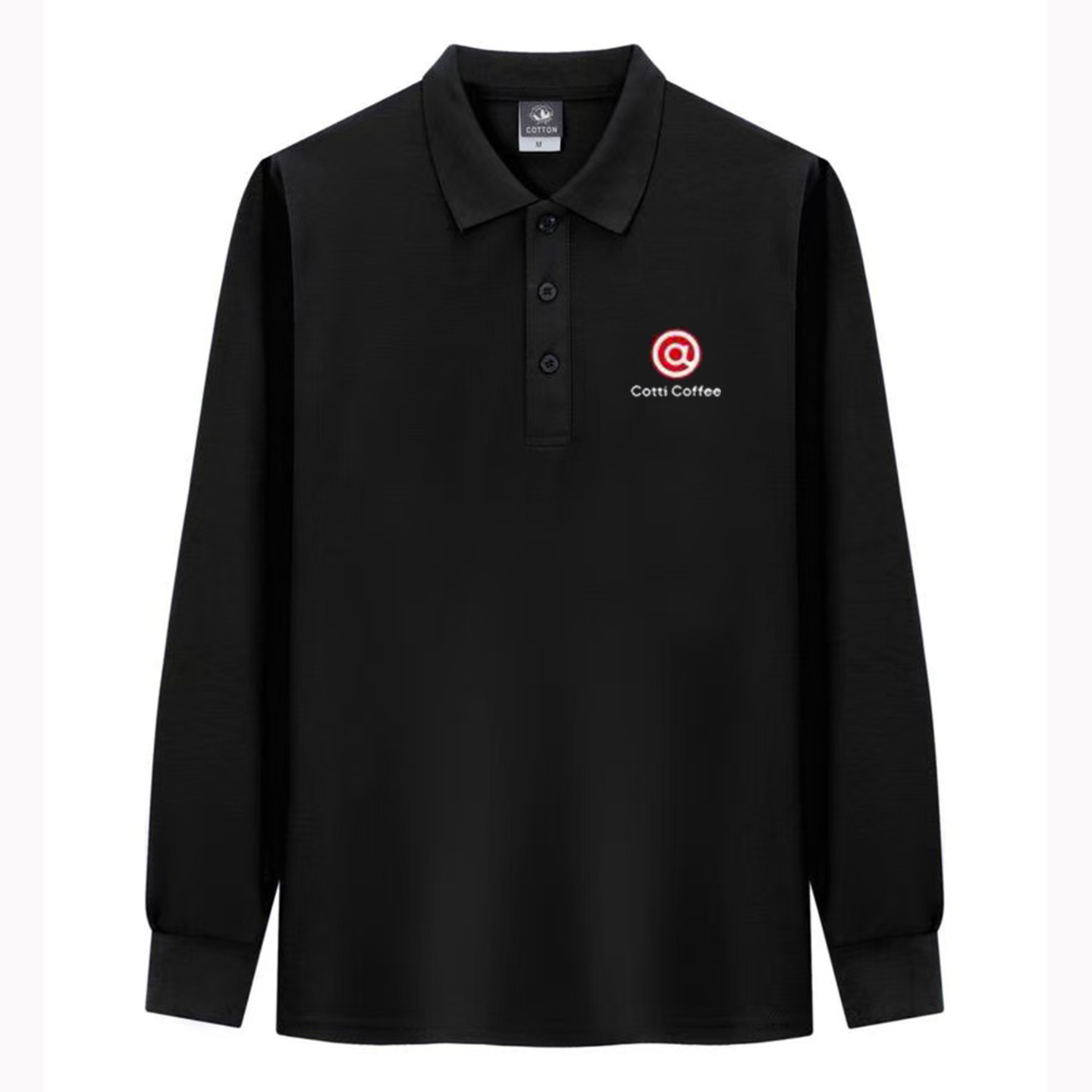 新款库迪咖啡店工作服长袖定制