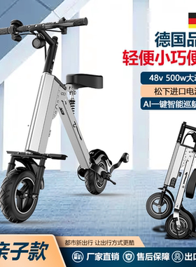 48v大动力折叠电动车便捷代步车