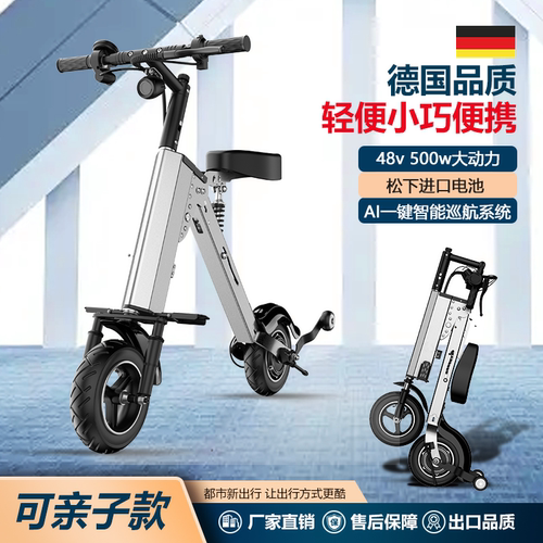 48v大动力折叠电动车便捷代步车