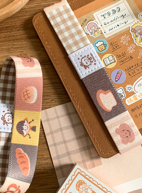 卓大王M5A7活页本绑带手帐本TN本可爱少女松紧带装饰防止爆本