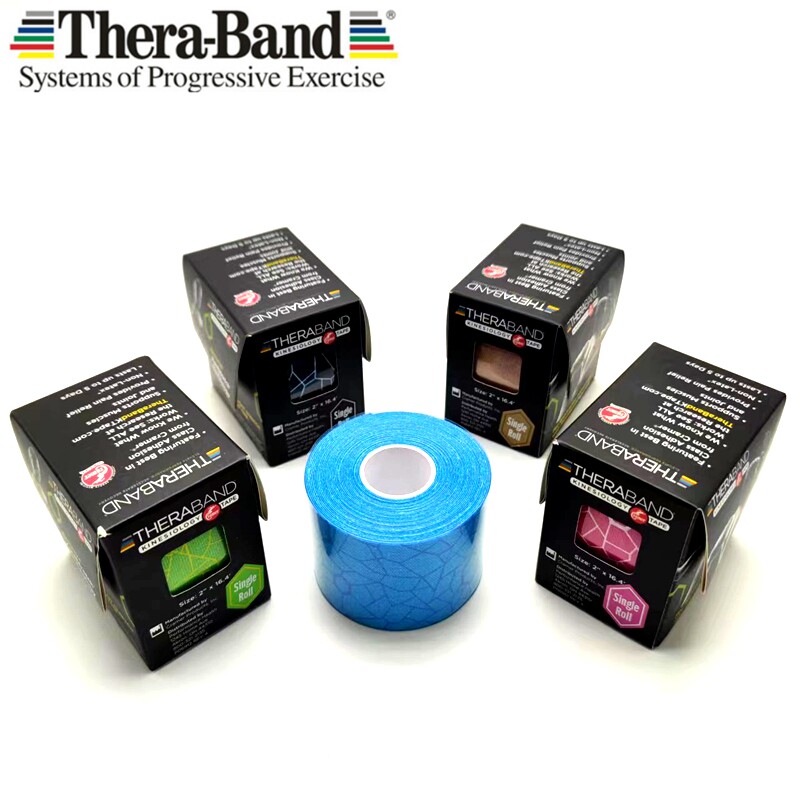 美国赛乐Thera-Band肌肉肌内效贴 拉伤专业肌贴运动绷带胶带胶布