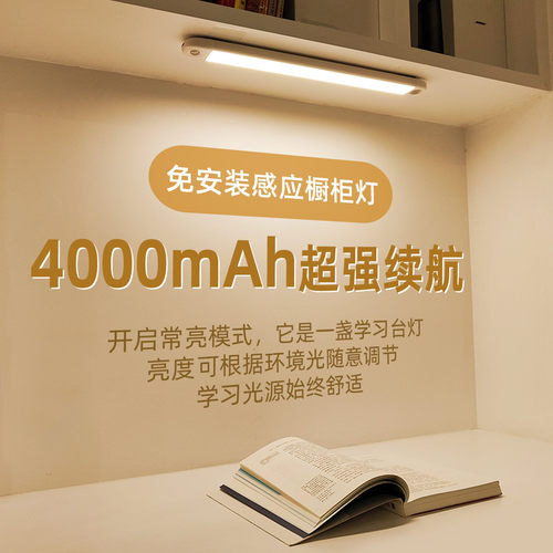 铝合金多功能智能磁吸充电感应灯