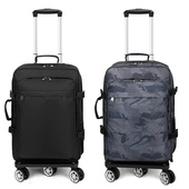 20寸万向轮旅行箱防水拉杆包背包大容量轻便登机箱短途出差行李袋