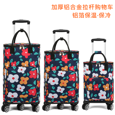 轻便万向轮购物老人超市小拉车