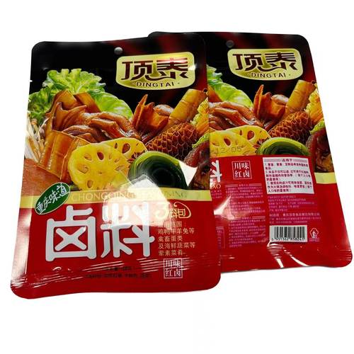 重庆顶泰卤料92g川味红卤3料包卤肉卤蛋卤腊肉香肠海鲜蔬菜
