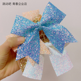 啦啦队头饰钥匙扣炫闪包包挂饰亮晶晶头饰挂件颁奖纪念手工定制款