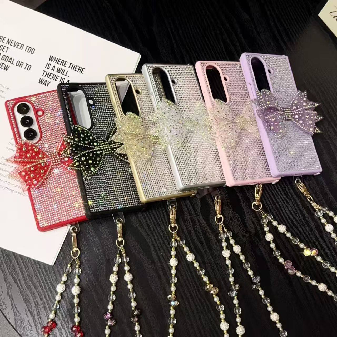 GalaxyZFold7BowKnotcase