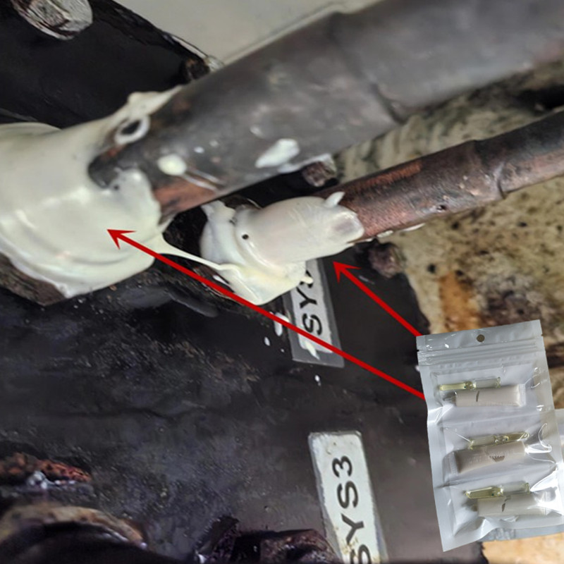 空调小孔裂缝堵漏冰箱压缩机铜管