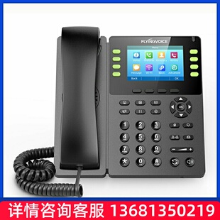 FLYINGVOICE飞音时代彩屏无线IP电话机FIP14G集团网络电话办