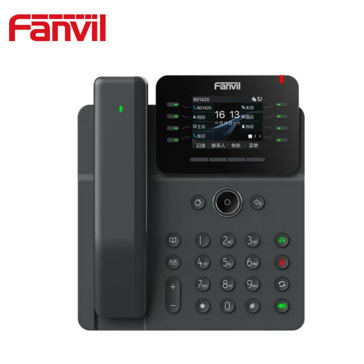 FanvilV系列电话机 SIP座机电话 可视话机 wifi无线商务话机彩屏S