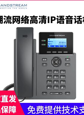 Grandstream潮流GRP2602W IP电话 SIP话机 支持IPPBX  五方会议SI