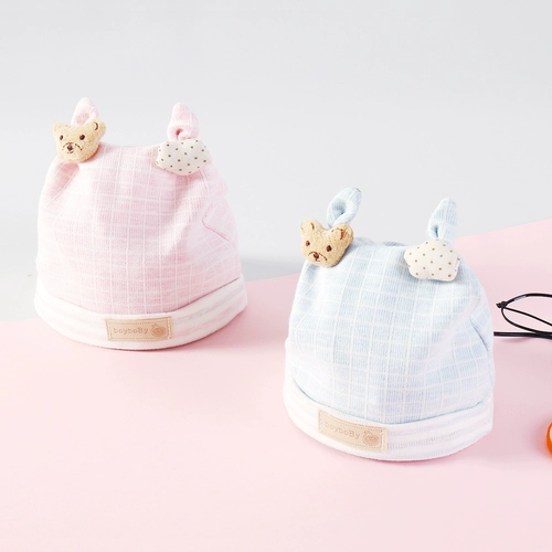 Детская летняя удерживающая тепло шапка для новорожденных