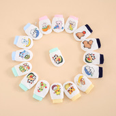 婴儿手套防抓脸神器春夏防抓手套新生儿小宝宝秋冬季 棉护手套