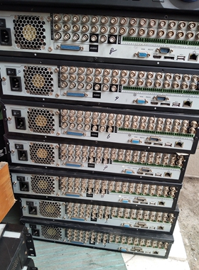 二手大华H系列16路8盘位模拟录像机 DH/DVR1604HG-S 带环通功能