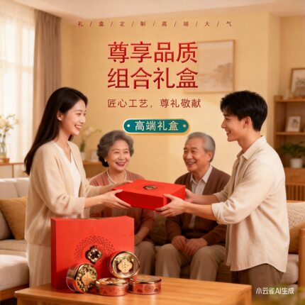 西洋参燕窝红参党参石斛鹿茸十拼组合滋补礼盒送礼长辈补品营养品